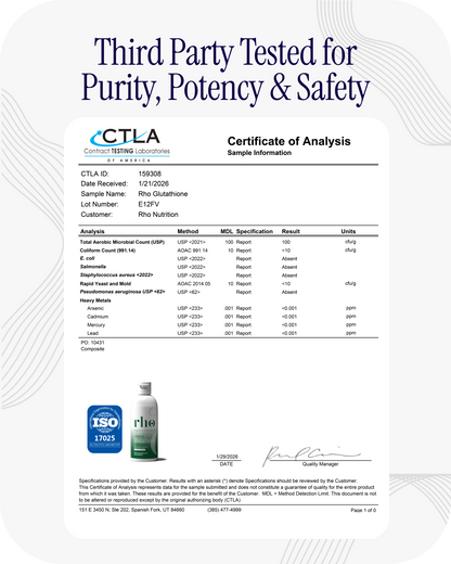 Liposomal Glutathione